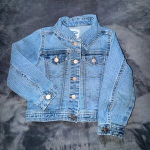 Toddler girls jean jacket